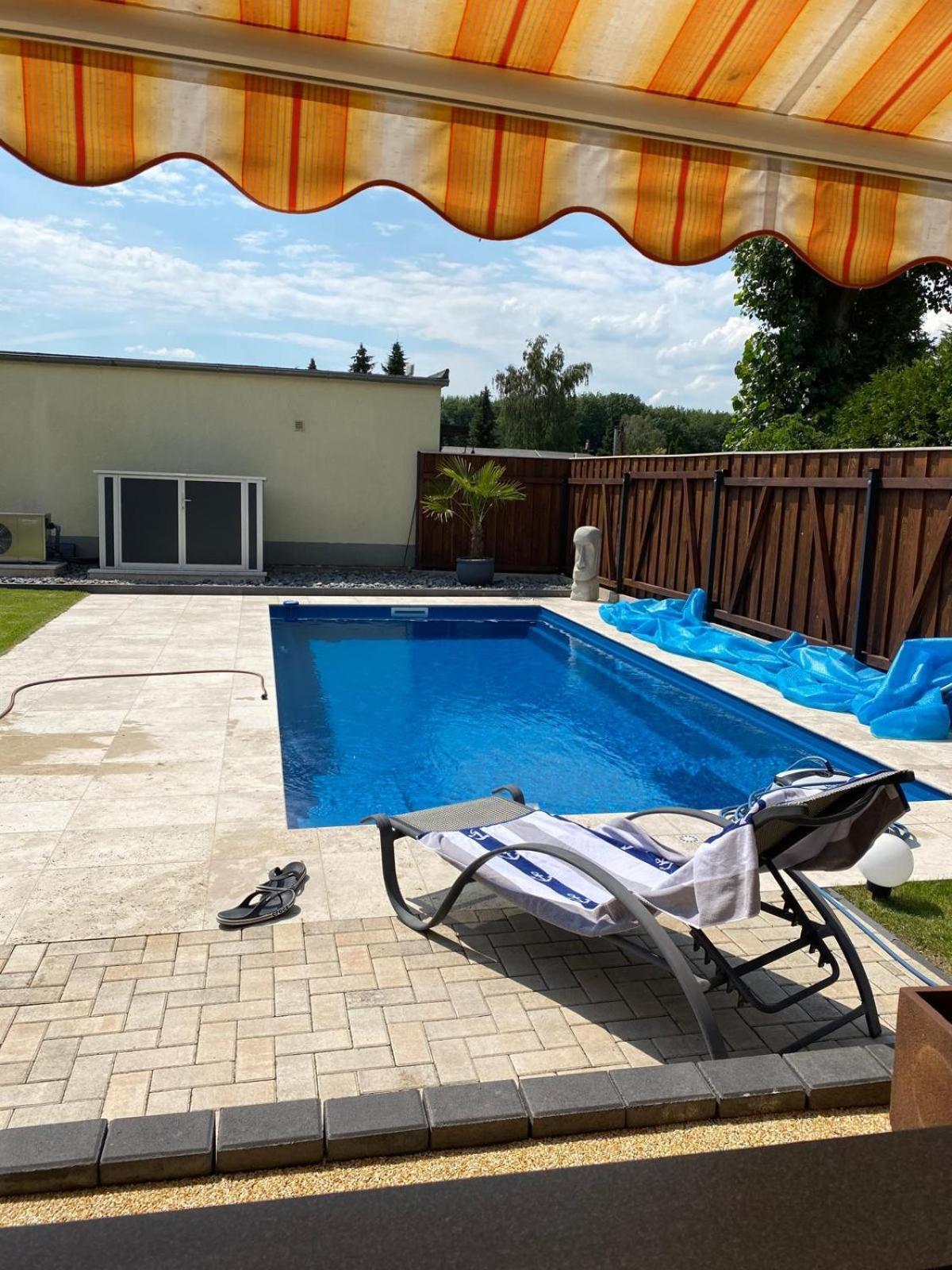 H&W Bungalow Am See Barleben Εξωτερικό φωτογραφία
